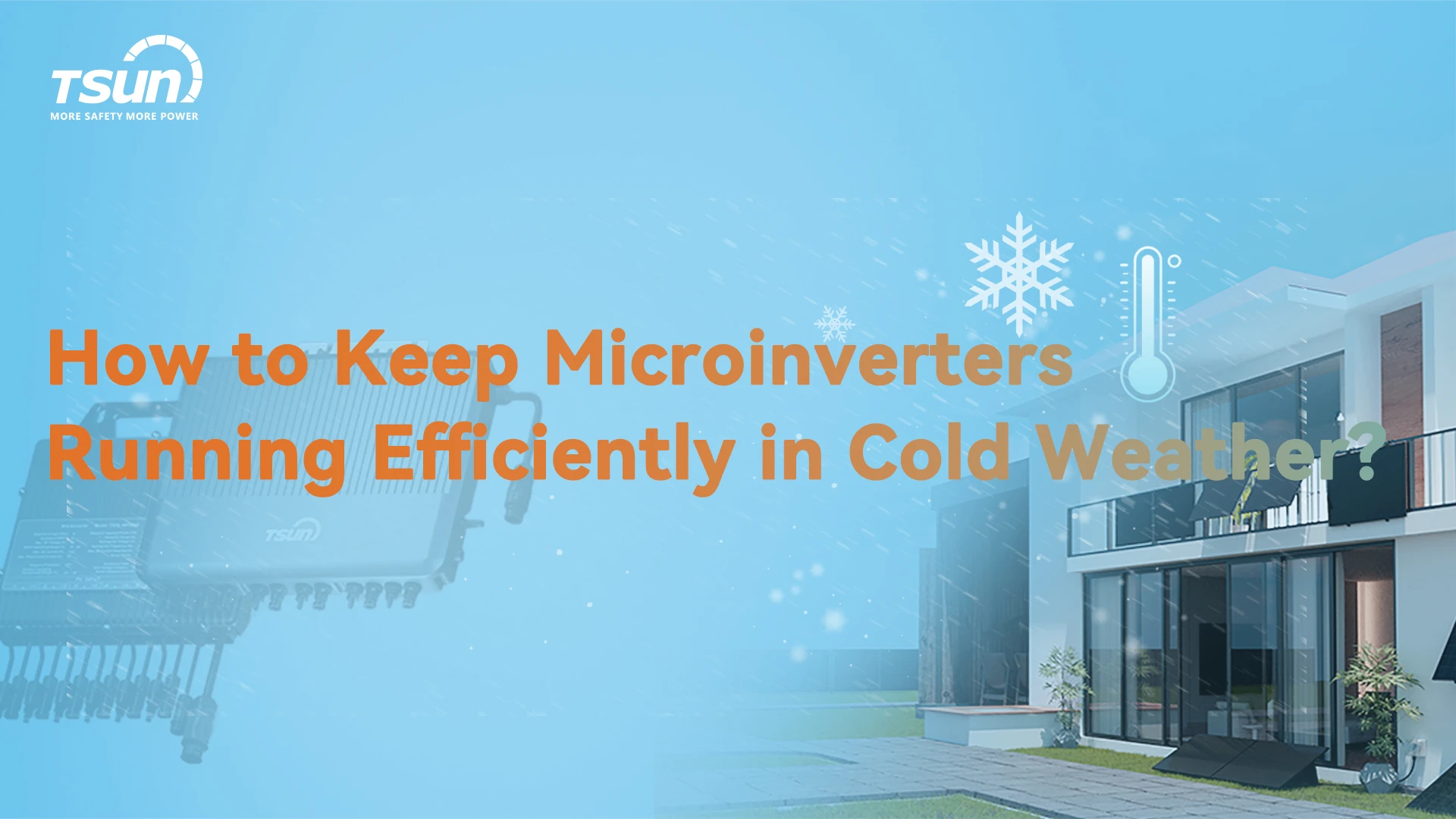 How to Keep Micro Inverters Running Efficiently in Cold Weather?