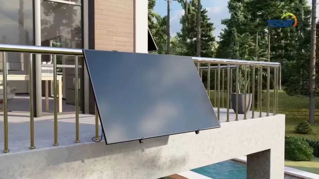 Balcony-photovoltaic-panels